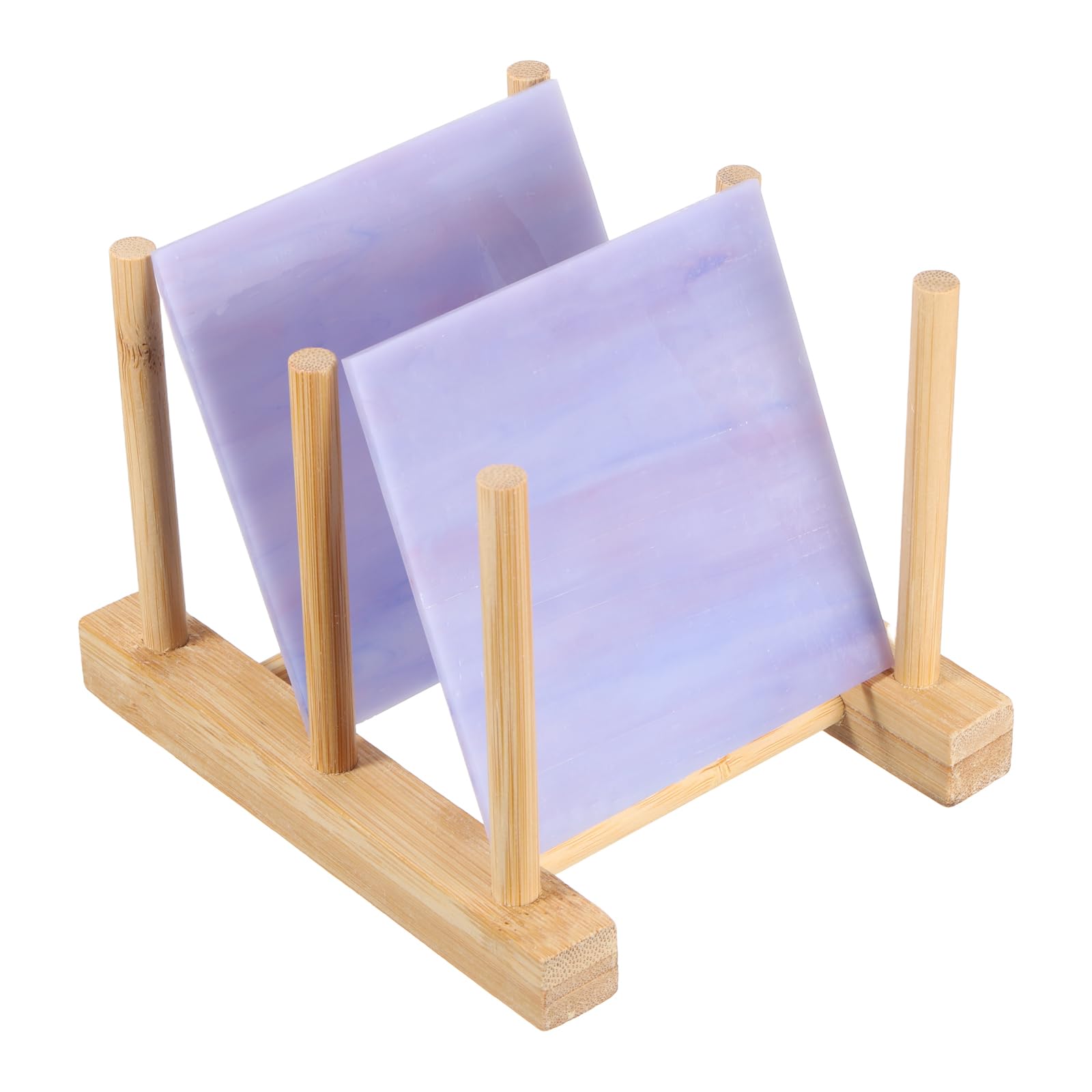Amazon.com: PATIKIL 4 x 4 Inch Transparent Stained Glass Sheets, 2